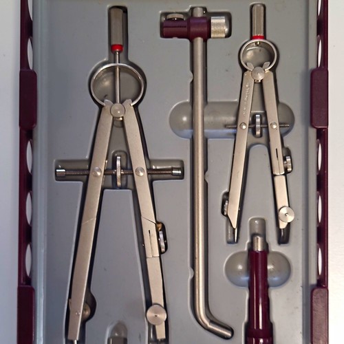 Vintage rotring compass set - compass,