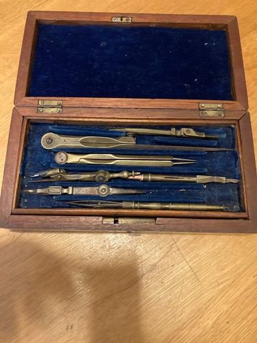 Vintage brass drawing - ,