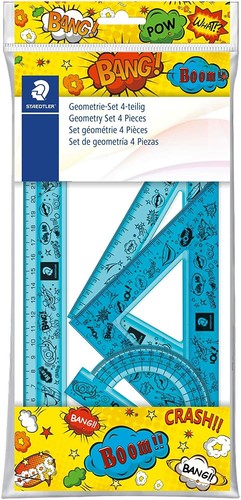 Staedtler geometry set 4pk - staedtler,