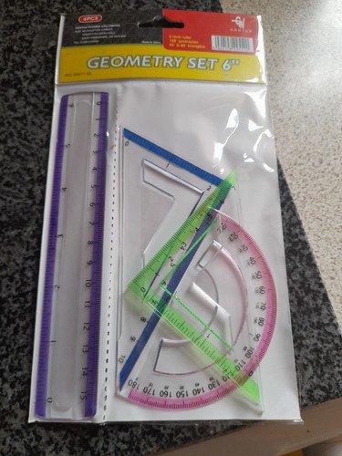 Geometry piece set maths - 4,