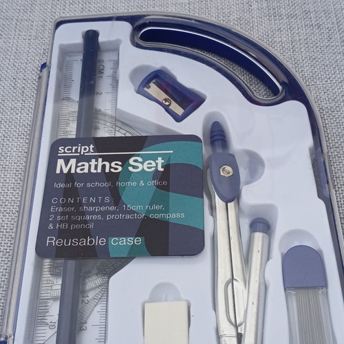 Piece math geometry - 9-piece, set